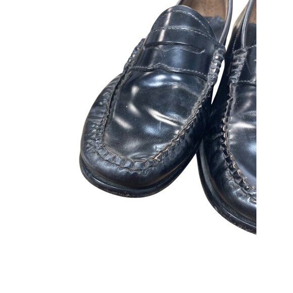 G.H. Bass Weejuns Whitney Womans Black Leathe Slip loafer Sz 8.5M SKU 9528 - Picture 14 of 16